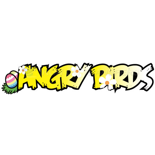 Angry Birds Iron-on Stickers (Heat Transfers)NO.1285